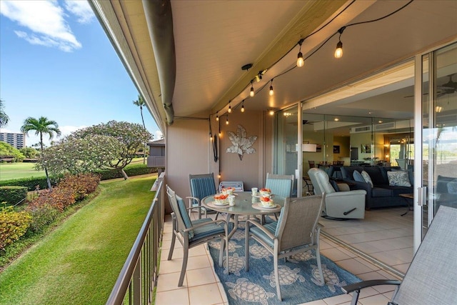 2661 Kekaa Dr Unit L-202, Lahaina, HI 96761 - view of patio / terrace featuring a balcony