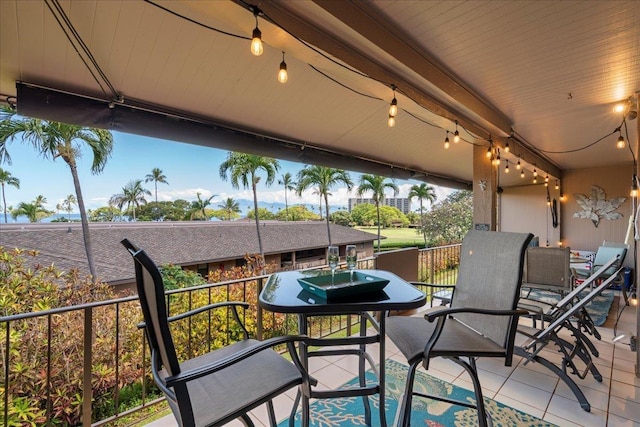 2661 Kekaa Dr Unit L-202, Lahaina, HI 96761 - view of patio / terrace featuring a balcony
