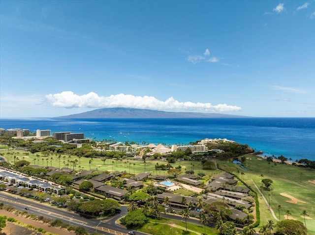 2661 Kekaa Dr Unit L-202, Lahaina, HI 96761 - bird's eye view of a nearby body of water and a local golf course