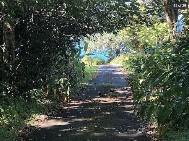 view of road