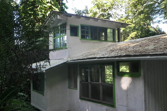 view of side of property