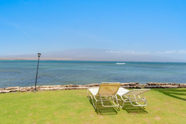 property view of water