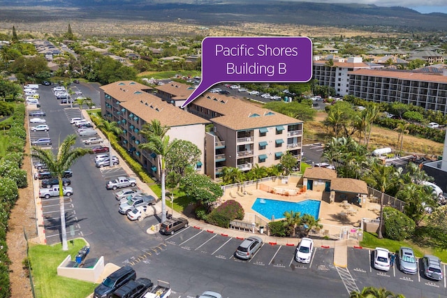 2219 S Kihei Rd Unit B312, Kihei, HI 96753 - bird's eye view of a pool area