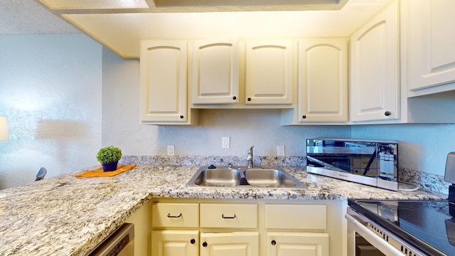 kitchen featuring sink and stainless steel appliances