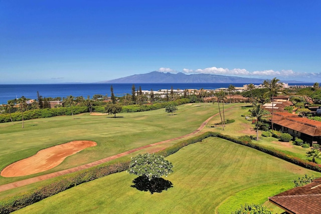 50 Puu Anoano St Unit 703, Lahaina, HI 96761 - bird's eye view of a water and mountain view and a local golf course