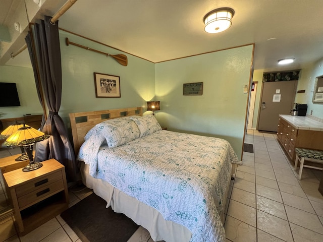 715 S Kihei Rd Unit D144, Kihei, HI 96753 - bedroom with light tile patterned flooring