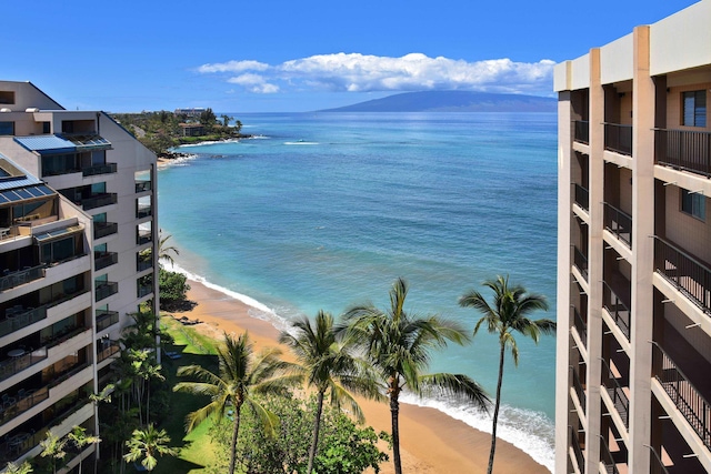 4327 Lower Honoapiilani Rd Unit 1203, Lahaina, HI 96761 - water view with nearby beach