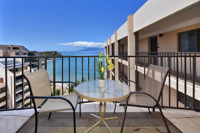 4327 Lower Honoapiilani Rd Unit 1203, Lahaina, HI 96761 - balcony with a water view