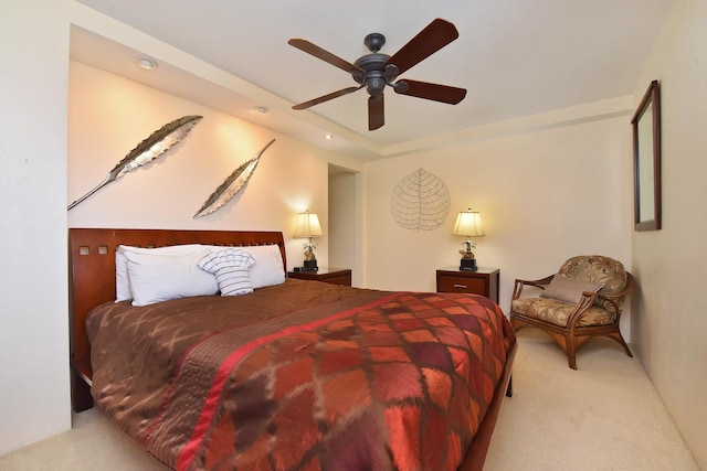 4327 Lower Honoapiilani Rd Unit 1203, Lahaina, HI 96761 - bedroom featuring carpet, a ceiling fan, and recessed lighting