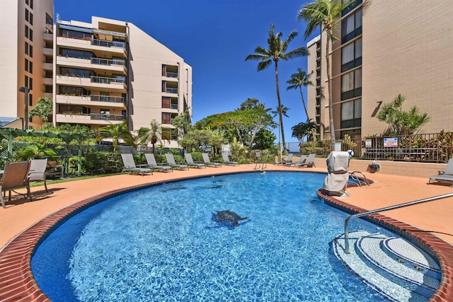4327 Lower Honoapiilani Rd Unit 1203, Lahaina, HI 96761 - community pool with a patio area