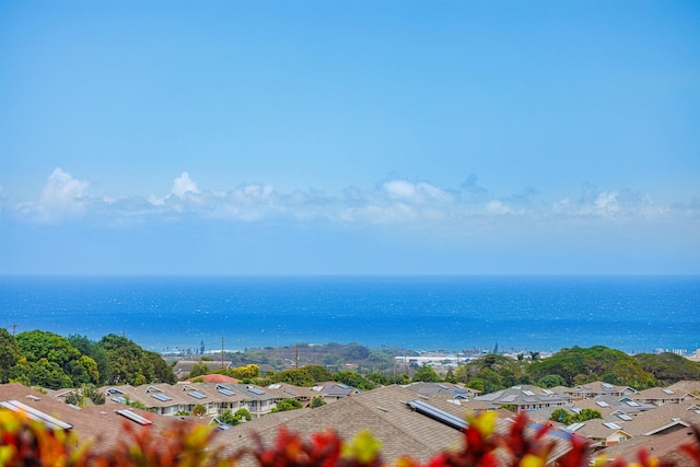 235 Kilioopu St, Wailuku, HI 96793 - water view with nearby suburban area