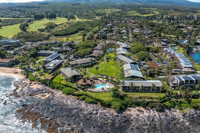 5315 Lower Honoapiilani Rd Unit D224, Lahaina, HI 96761 - aerial overview of property's location with nearby suburban area and a pool