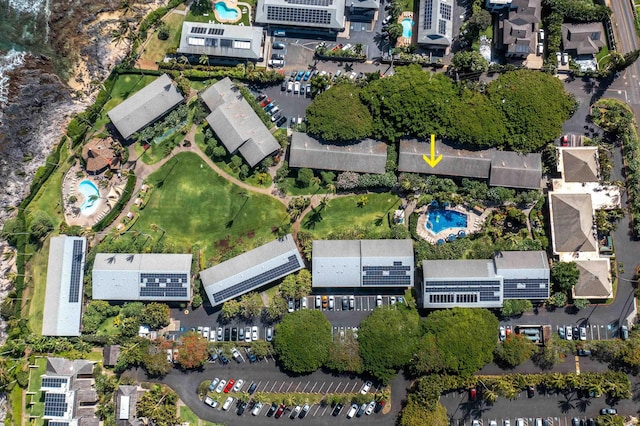 5315 Lower Honoapiilani Rd Unit D224, Lahaina, HI 96761 - aerial overview of property's location with a pool area
