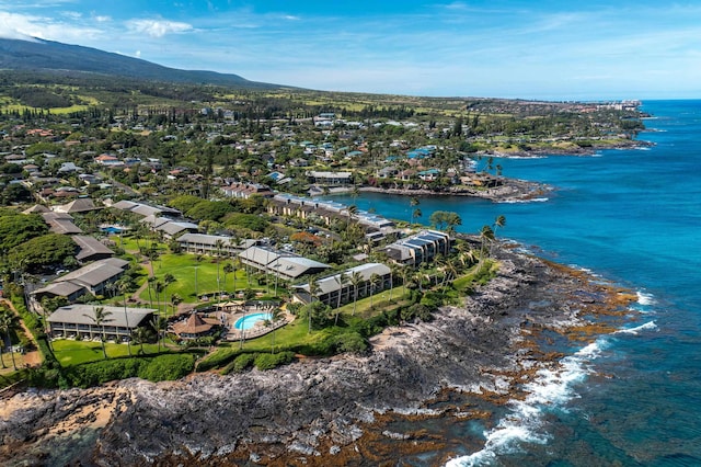 5315 Lower Honoapiilani Rd Unit D224, Lahaina, HI 96761 - aerial view of a water and mountain view