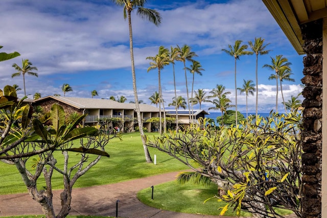5315 Lower Honoapiilani Rd Unit D224, Lahaina, HI 96761 - view of property's community featuring a lawn