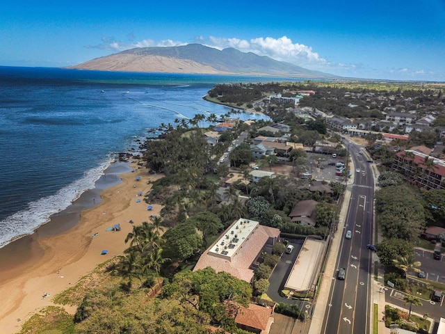2230 S Kihei Rd Unit 9, Kihei, HI 96753 - drone / aerial view of a water and mountain view