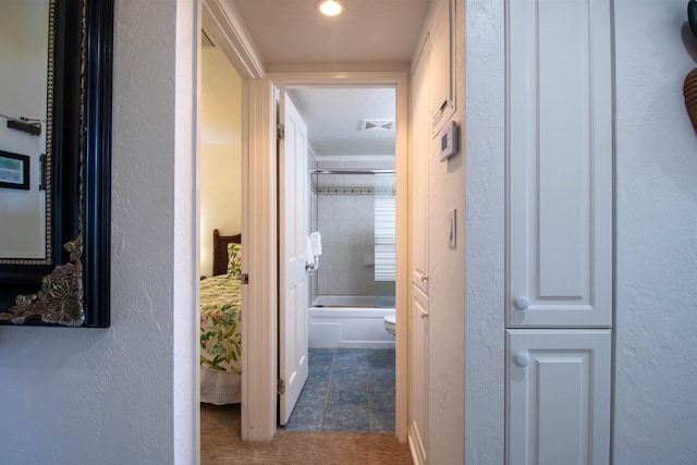 2230 S Kihei Rd Unit 9, Kihei, HI 96753 - corridor with a textured wall and tile patterned floors
