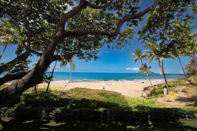 2230 S Kihei Rd Unit 9, Kihei, HI 96753 - water view with local beach