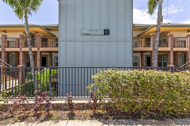 view of property