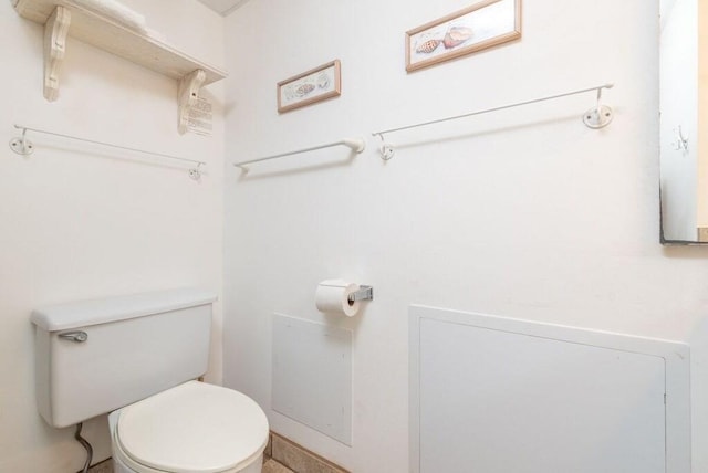 bathroom featuring toilet