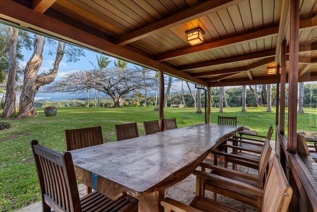 view of patio