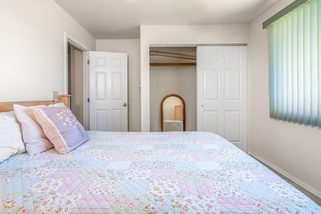 1125 Hoomau Pl, Wailuku, HI 96793 - bedroom featuring a closet and baseboards