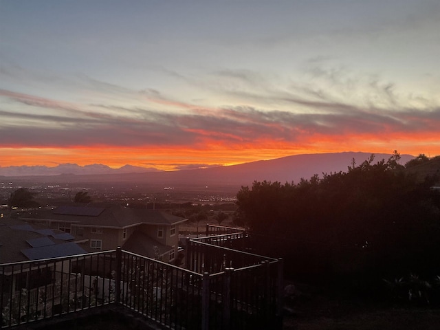 property view of mountains