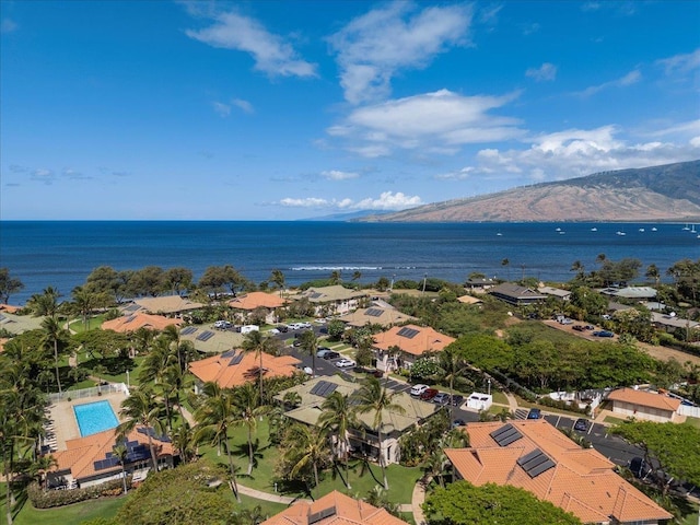 22 Kai Makani Loop Unit 201, Kihei, HI 96753 - aerial view of residential area with a water and mountain view