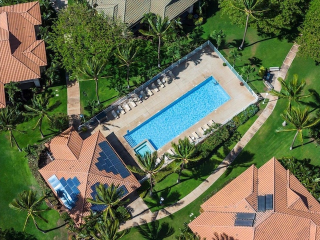 22 Kai Makani Loop Unit 201, Kihei, HI 96753 - view from above of property featuring a pool area