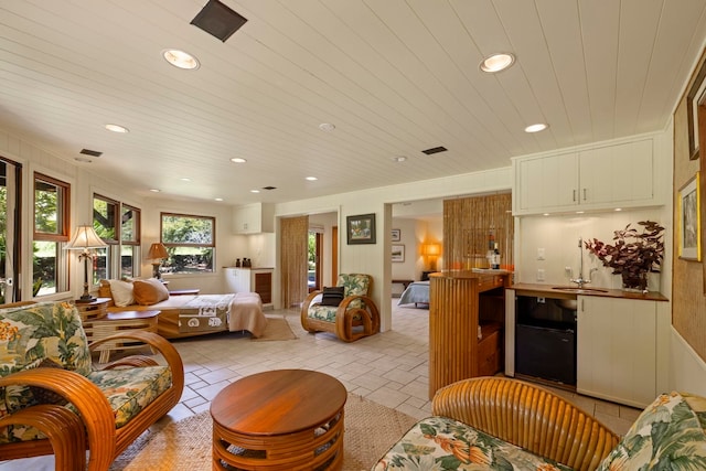 view of living room