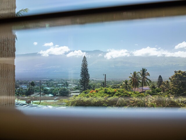 water view featuring a mountain view