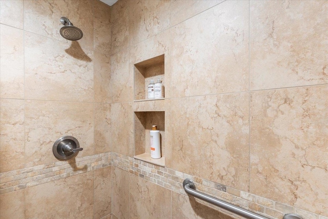 room details with walk in shower