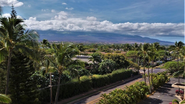 view of mountain view