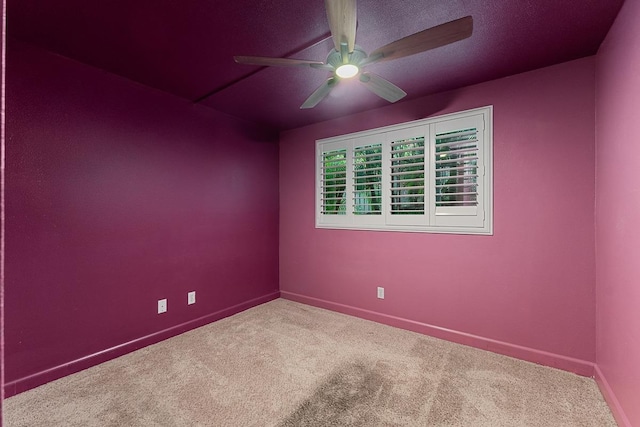 2747 S Kihei Rd Unit D102, Kihei, HI 96753 - carpeted spare room featuring ceiling fan and baseboards