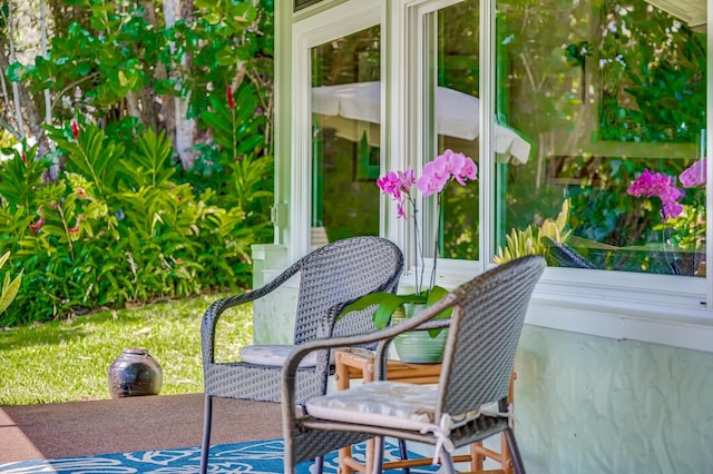 view of patio