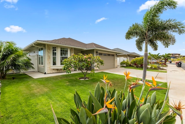 115 Nanu Pl, Wailuku, HI 96793 - view of front of property featuring a garage and concrete driveway