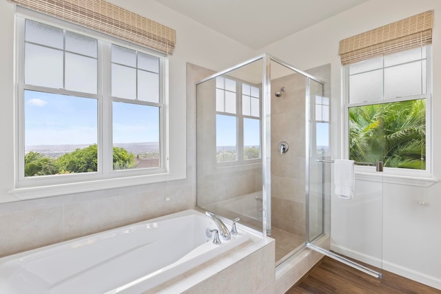 115 Nanu Pl, Wailuku, HI 96793 - bathroom featuring a bath and a shower stall