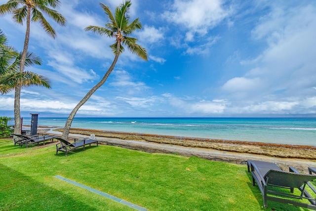 3559 Lower Honoapiilani Rd Unit 720, Lahaina, HI 96761 - water view with nearby beach
