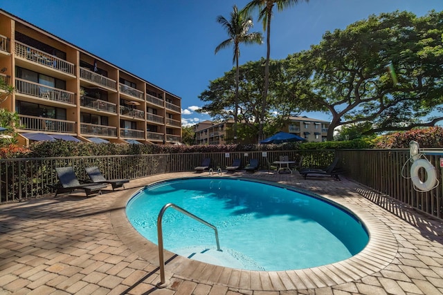 view of swimming pool