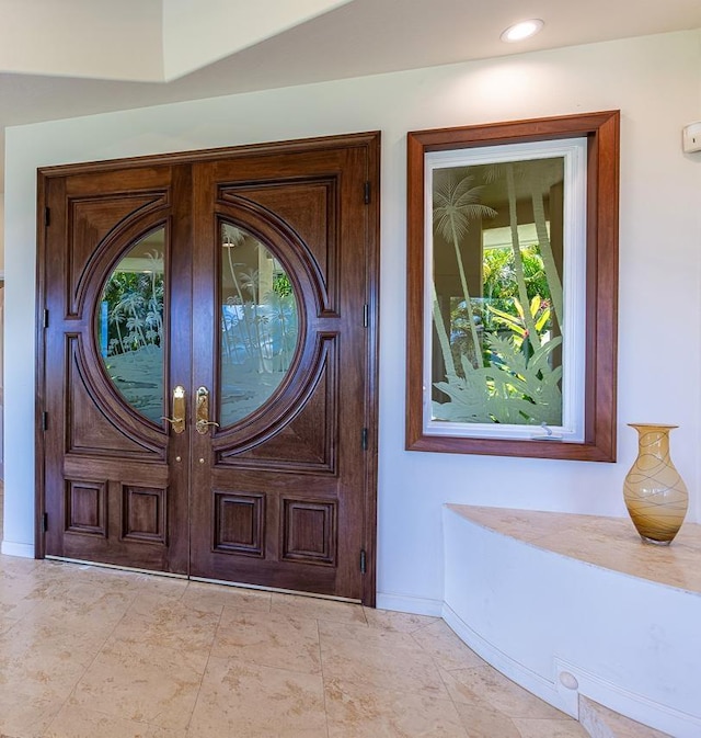 view of property entrance