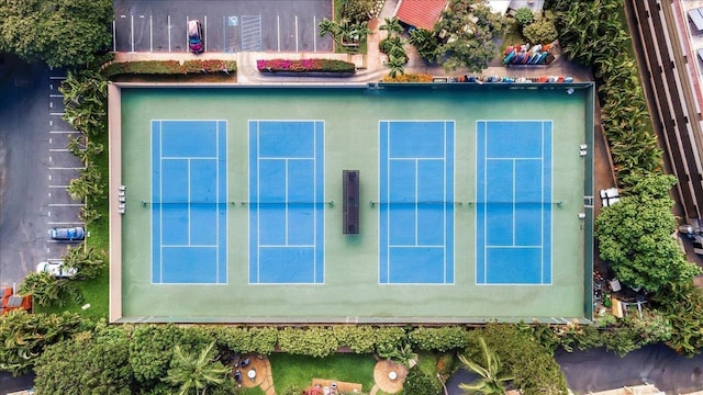 aerial view