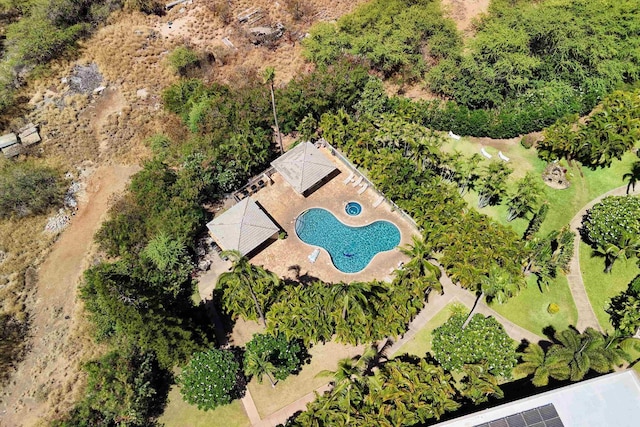 2575 S Kihei Rd Unit P-104, Kihei, HI 96753 - drone / aerial view of a pool area