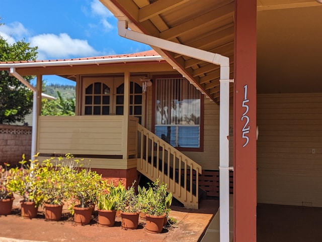 1525 Pakali Pl, Lanai City, HI 96763 - view of exterior entry