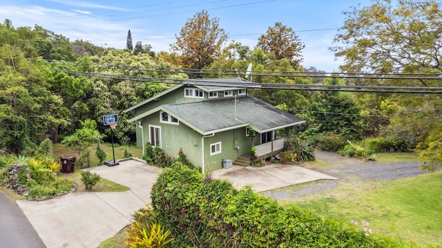 view of birds eye view of property