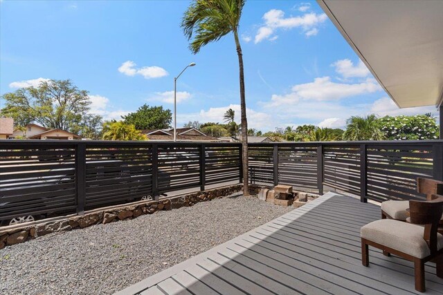 139 Mehani Pl, Kihei, HI 96753 - view of wooden deck