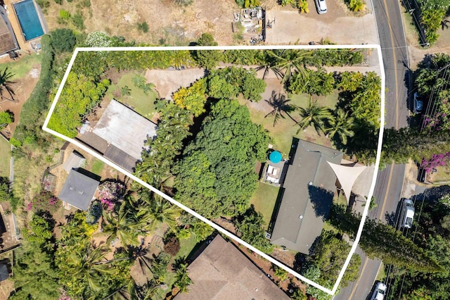3100 Mapu Pl, Kihei, HI 96753 - aerial view of property's location with property parcel outlined