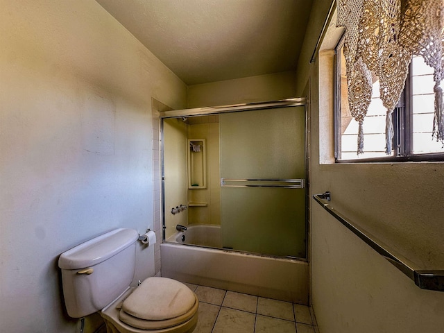 90 Auhana Rd Unit 202, Kihei, HI 96753 - bathroom featuring tile patterned floors and bath / shower combo with glass door