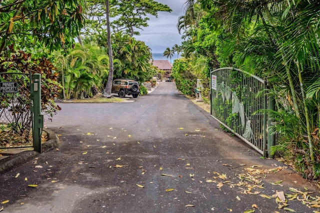 view of road