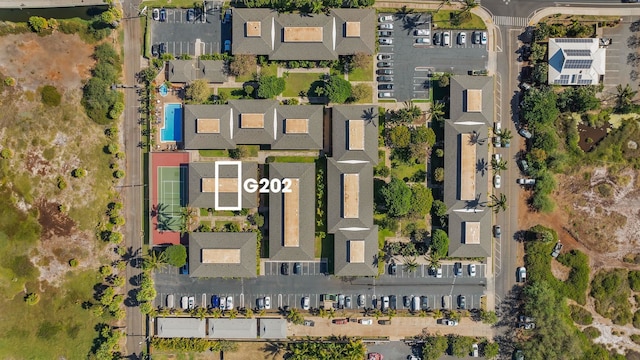 drone / aerial view