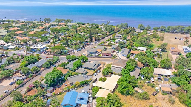 317 Kenolio Rd, Kihei, HI 96753 - drone / aerial view with a residential view and a water view